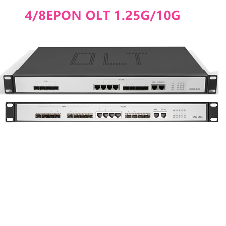 EPON OLT 4/8 PON Ʈ OLT GEPON 4 SFP  Ʈ, 1.25G, 10G SC  , 4Pon SFP PX20 + PX20 ++ PX20 +++